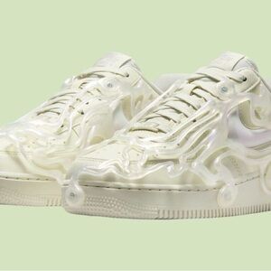 Nike Sneakers with Removable Translucent Overlay